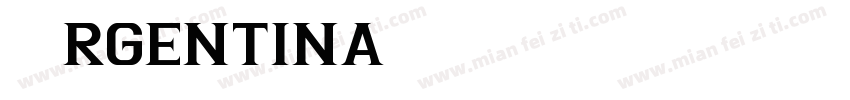 Argentina 2024字体转换